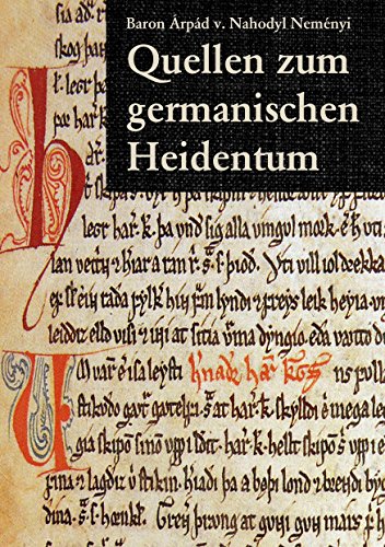Quellen zum germanischen Heidentum von Books on Demand