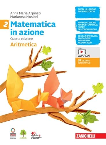 Matematica in azione. Aritmetica-Geometria. Per la Scuola media. Con e-book. Con espansione online (Vol. 2) von Zanichelli
