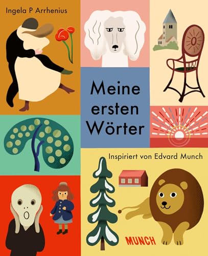 Meine ersten Wörter: Inspiriert von Edvard Munch (Munch-Museum, Oslo) von MUNCH Publishing