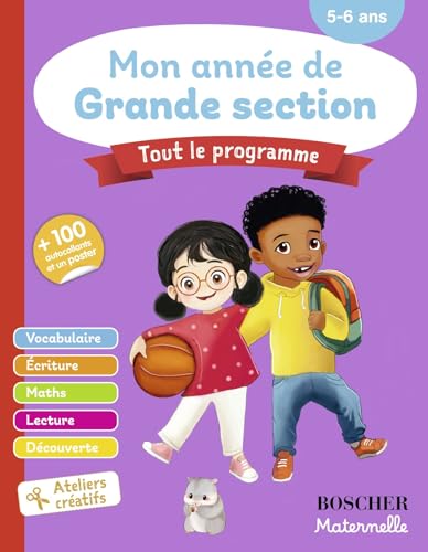 Mon année de Grande section N.E. 2024: +101 autocollants et un poster