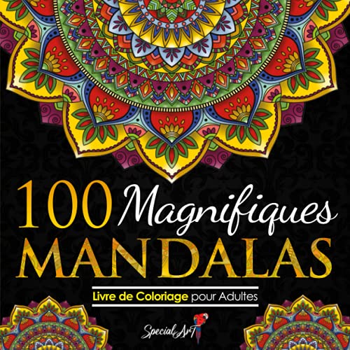 100 Magnifiques Mandalas: Livre de Coloriage pour Adultes, Super Loisir Antistress pour se détendre avec de beaux Mandalas à Colorier Adultes. (Volume 2)