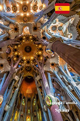 Sagrada Familia, Spain: Notebook and Travel - Diary for Your Friends, Men, Women, Girls and Boys | Individual Gift | Journal and Notebook 6x9 with 100 Lined Pages von Independently published