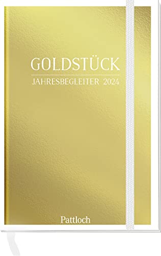 Taschenkalender 2024: Goldstück Jahresbegleiter: Terminkalender, Wochenplaner mit Ferienterminen und Monatsübersichten (Terminplaner für die Handtasche) von Pattloch