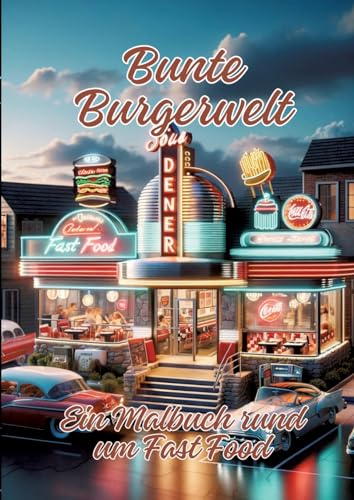 Bunte Burgerwelt: Ein Malbuch rund um Fast Food von tredition