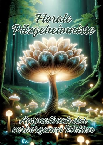 Florale Pilzgeheimnisse: Ausmalbuch der verborgenen Welten von tredition