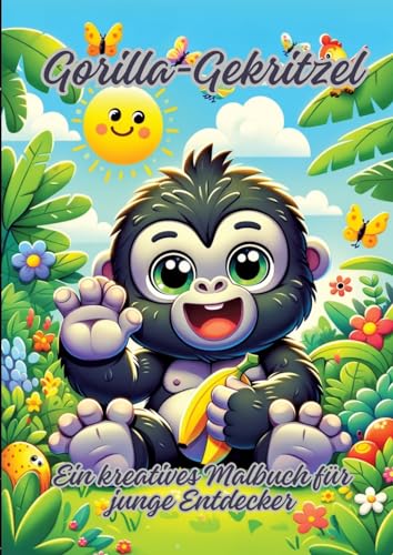 Gorilla-Gekritzel: Ein kreatives Malbuch für junge Entdecker von tredition