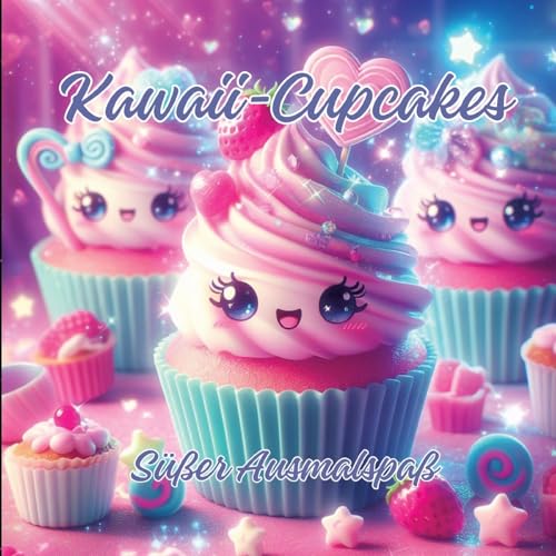 Kawaii-Cupcakes: Süßer Ausmalspaß von tredition
