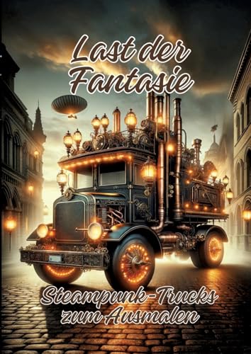 Last der Fantasie: Steampunk-Trucks zum Ausmalen von tredition
