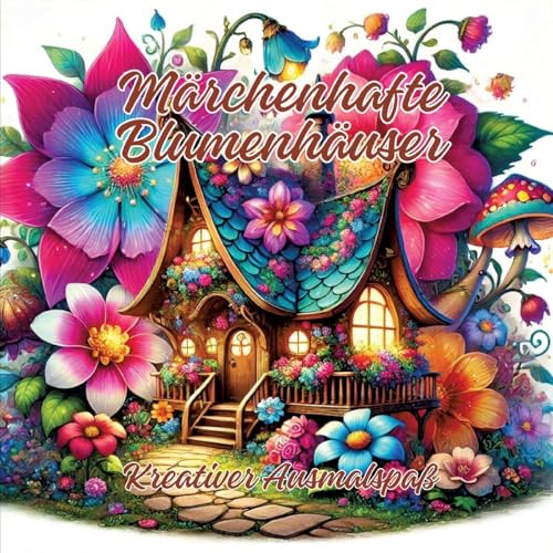 Märchenhafte Blumenhäuser: Kreativer Ausmalspaß Märchenhafte Blumenhäuser: Kreativer Ausmalspaß von tredition