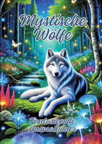 Mystische Wölfe: Fantasievolle Ausmalbilder Mystische Wölfe: Fantasievolle Ausmalbilder von tredition