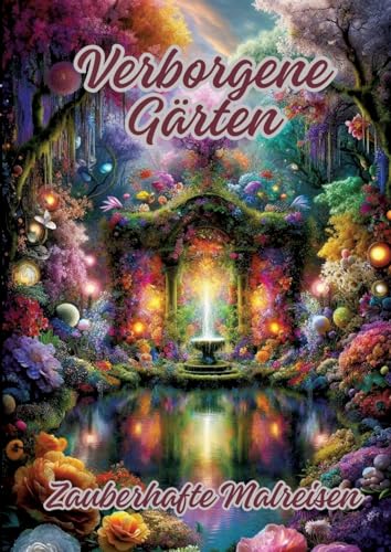 Verborgene Gärten: Zauberhafte Malreisen von tredition