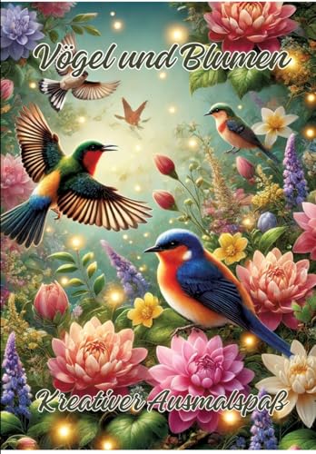 Vögel und Blumen: Kreativer Ausmalspaß Vögel und Blumen: Kreativer Ausmalspaß von tredition