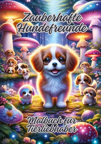Zauberhafte Hundefreunde: Malbuch für Tierliebhaber von tredition