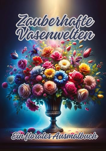 Zauberhafte Vasenwelten: Ein florales Ausmalbuch von tredition