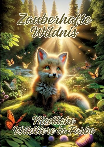 Zauberhafte Wildnis: Niedliche Wildtiere in Farbe von tredition
