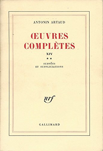 Œuvres complètes (14) von GALLIMARD