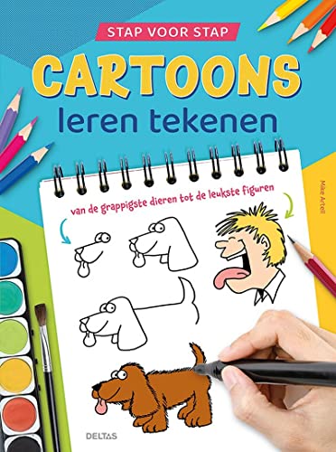 Cartoons leren tekenen: van de grappigste dieren tot de leukste figuren (Stap voor stap)
