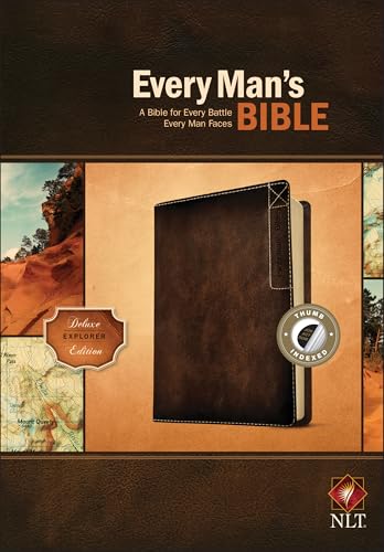 NLT Every Man's Bible, Deluxe Explorer Edition: New Living Translation, Explorer Edition von Tyndale House Publishers