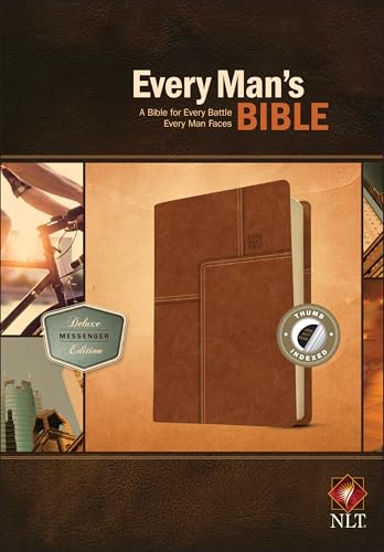 NLT Every Man's Bible, Deluxe Messenger Edition: New Living Translation, Deluxe Messenger Edition von Tyndale House Publishers