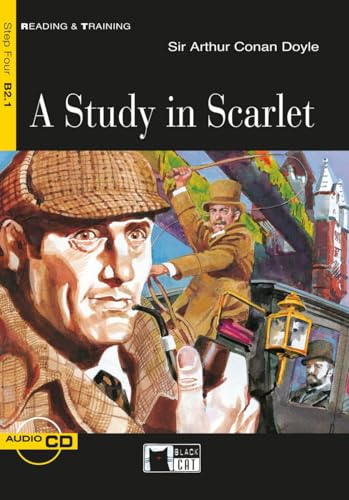 A Study in Scarlet: Englische Lektüre für das 5. und 6. Lernjahr. Lektüre mit Audio-CD (Black Cat Reading & training)