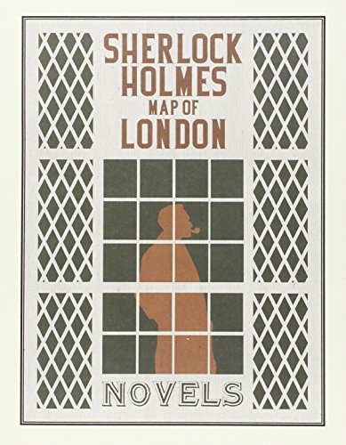 Sherlock Holmes Map of London von Rúa