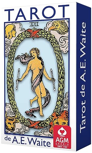 Tarot de A.E. Waite Pocket Blue Edition Spanish