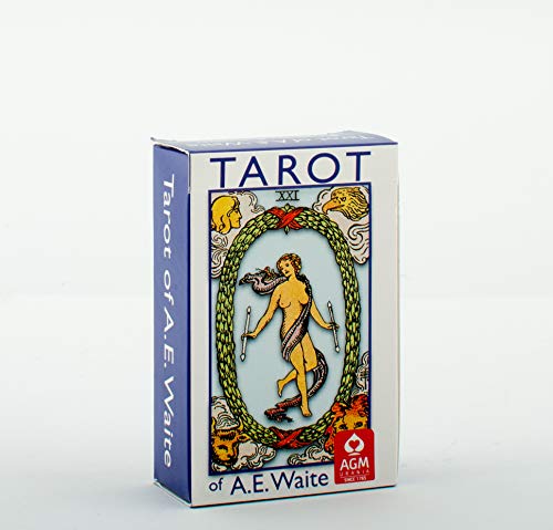 Tarot of A.E. Waite Pocket Blue Edition English von Königsfurt-Urania