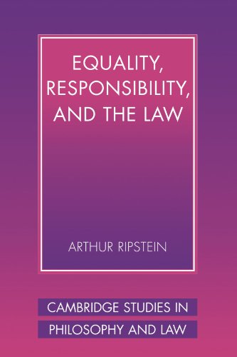 Equality, Responsibility, and the Law (Cambridge Studies in Philosophy and Law) von Cambridge University Press