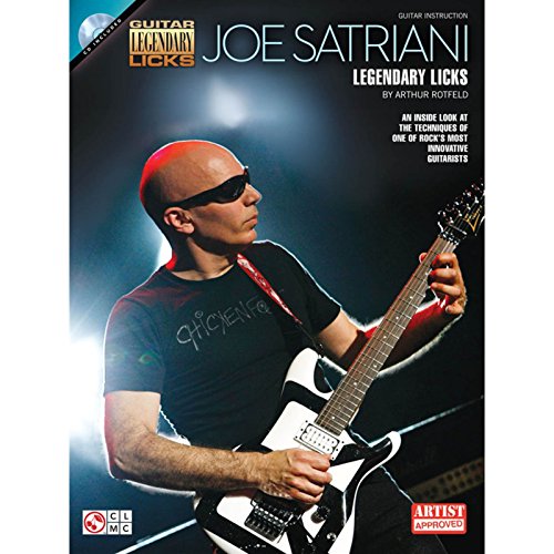 Joe Satriani: Legendary Licks: Noten, CD für Gitarre von Hal Leonard Europe