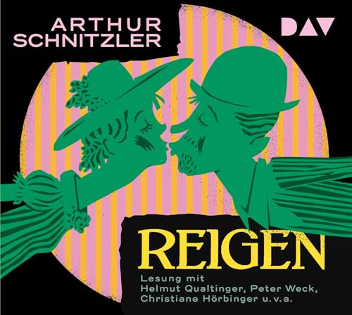 Reigen: Zehn Dialoge. Ungekürzte Lesung mit Helmut Qualtinger, Peter Weck, Christiane Hörbiger u.v.a. (2 CDs)