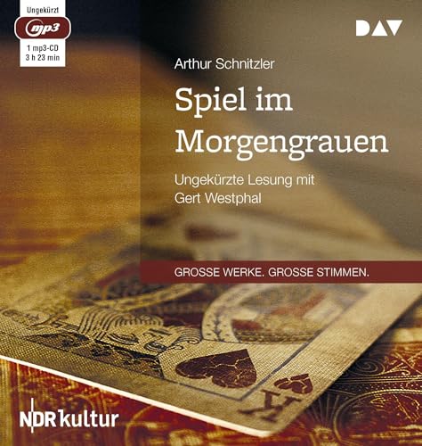 Spiel im Morgengrauen: Ungekürzte Lesung mit Gert Westphal (1 mp3-CD) von Audio Verlag Der GmbH