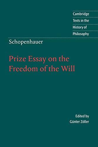 Prize Essay on the Freedom of the Will von Cambridge University Press