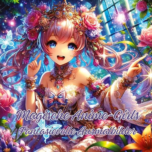 Magische Anime-Girls: Fantasievolle Ausmalbilder Magische Anime-Girls: Fantasievolle Ausmalbilder von tredition