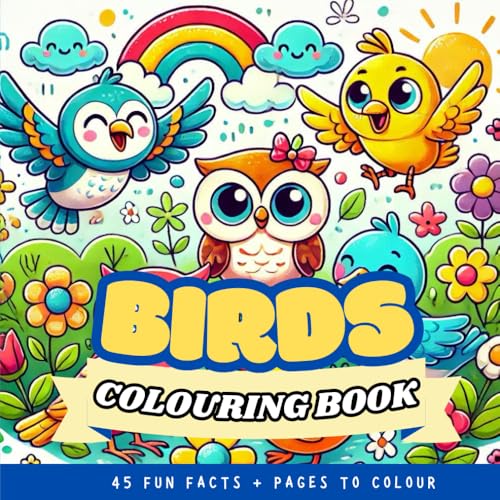 Birds of the Sky: A Coloring Adventure for Kids: A Fun and Creative Coloring Adventure with Feathered Friends, Birds Coloring Book for Children, Fun ... Time (Animal Adventures: Colors and Facts) von Independently published