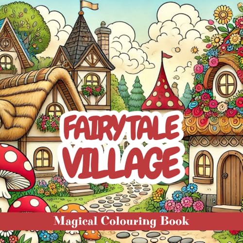 Fairy Tale Village Coloring Book for All Ages!: Magical Fairy Tale Village Coloring Book for All Ages, Unique and Charming Designs to Color, Fun to ... Great Boredom Buster, Great Gift for Everyone Fairy Tale Village Coloring Book for All Ages!: Magical Fairy Tale Village Coloring Book for All Ages, Unique and Charming Designs to Color, Fun to ... Great Boredom Buster, Great Gift for Everyone von Independently published