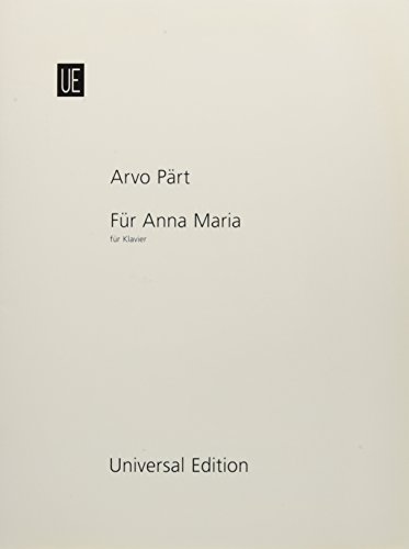 Für Anna Maria: Klavier. von Universal Edition
