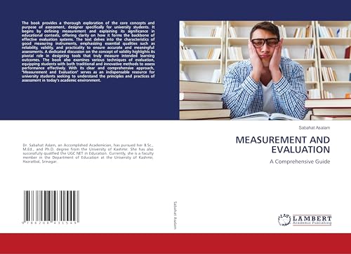 MEASUREMENT AND EVALUATION: A Comprehensive Guide von LAP LAMBERT Academic Publishing