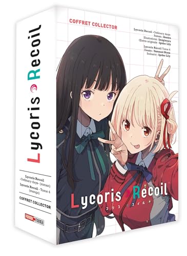 Coffret Lycoris Recoil T04 + Roman Ordinary Days von PANINI