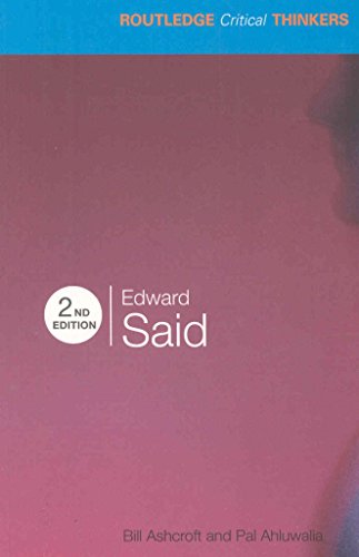 Edward Said (Routledge Critical Thinkers)
