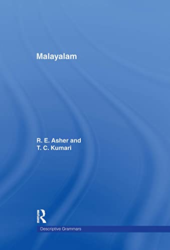 Malayalam (Descriptive Grammars) von Routledge