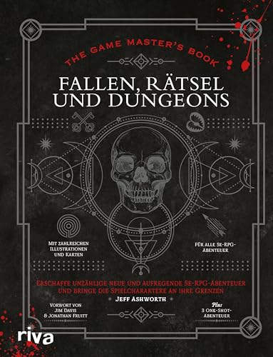 The Game Master’s Book: Fallen, Rätsel und Dungeons: Erschaffe unzählige neue und aufregende 5e-RPG-Abenteuer und bringe die Spielcharaktere an ihre Grenzen. Must-have für alle Fans