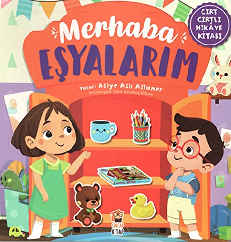 Merhaba Eşyalarım (Ciltli): Cırt Cırtlı Hikaye Kitabı