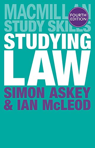 Studying Law (Macmillan Study Skills) von Red Globe Press