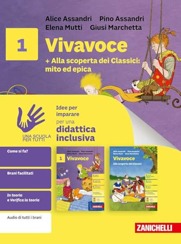 Vivavoce. Idee per imparare. Con Alla scoperta dei Classici: mito e epica. Per la Scuola media. Con ebook. Con espansione online (Vol. 1) von Zanichelli