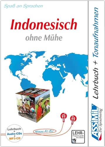 ASSiMiL Indonesisch ohne Mühe - Audio-Plus-Sprachkurs - Niveau A1-B2: Selbstlernkurs in deutscher Sprache, Lehrbuch + 4 Audio-CDs + 1 MP3-CD: ... + 4 Audio-CDs + 1 mp3-CD (Senza sforzo) ASSiMiL Indonesisch ohne Mühe - Audio-Plus-Sprachkurs - Niveau A1-B2: Selbstlernkurs in deutscher Sprache, Lehrbuch + 4 Audio-CDs + 1 MP3-CD: ... + 4 Audio-CDs + 1 mp3-CD (Senza sforzo) von Assimil