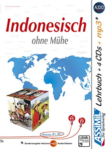 ASSiMiL Indonesisch ohne Mühe - Audio-Plus-Sprachkurs - Niveau A1-B2: Selbstlernkurs in deutscher Sprache, Lehrbuch + 4 Audio-CDs + 1 MP3-CD: ... + 4 Audio-CDs + 1 mp3-CD (Senza sforzo) ASSiMiL Indonesisch ohne Mühe - Audio-Plus-Sprachkurs - Niveau A1-B2: Selbstlernkurs in deutscher Sprache, Lehrbuch + 4 Audio-CDs + 1 MP3-CD: ... + 4 Audio-CDs + 1 mp3-CD (Senza sforzo)