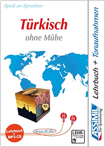 ASSiMiL Türkisch ohne Mühe - MP3-Sprachkurs - Niveau A1-B2: Selbstlernkurs in deutscher Sprache, Lehrbuch + 1 MP3-CD: Lehrbuch (Niveau A1 - B2) und eine mp3-CD mit 225 Min. Tonaufnahmen