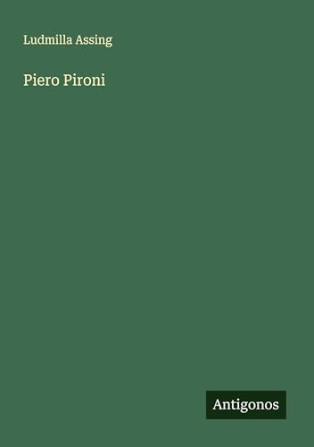 Piero Pironi von Antigonos Verlag