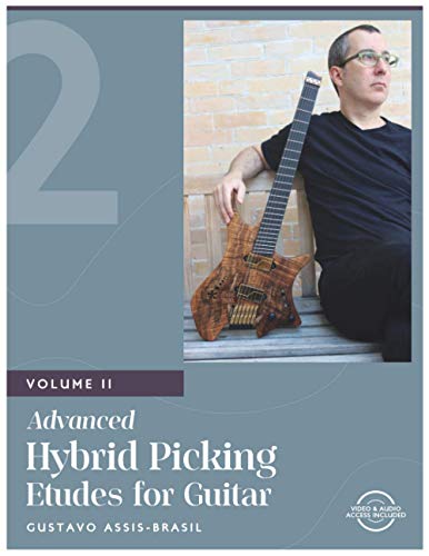 Advanced Hybrid Picking Etudes for Guitar Vol. 2 von Independently Published