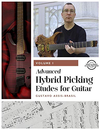 Advanced Hybrid Picking Etudes for Guitar Vol.1 von Independently Published